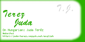 terez juda business card